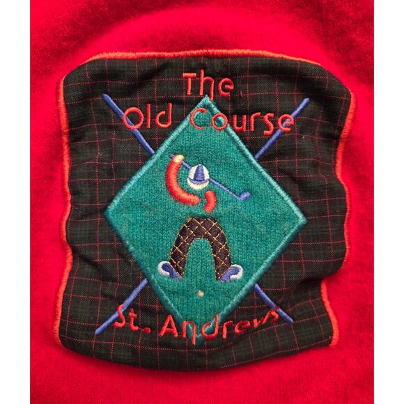 Clan Royal Lambswool Sweater The Old Course St. Andrews Golf Mens Small Scotland - Picture 2 of 8